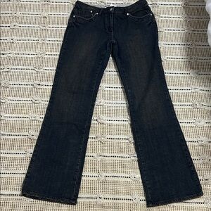 Bisou Bisou Dark Indigo Flare Jeans